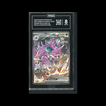 Team Rocket's Nidoking Ex - Destined Rivals 233/182 TAG 8