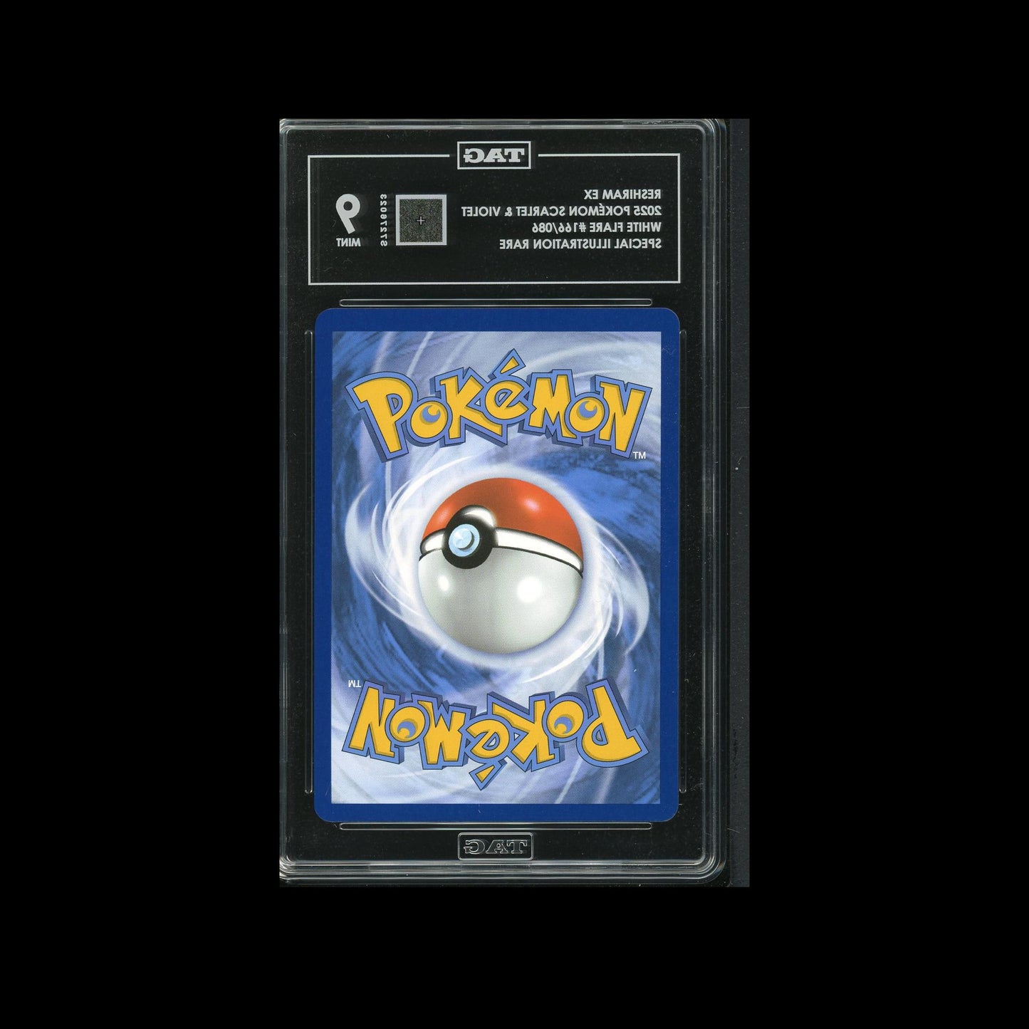 Reshiram Ex - White Flare 166/086 TAG 9