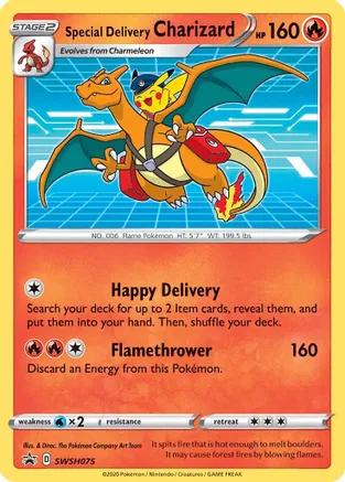 Special Delivery Charizard - Black Star Promo SWSH075