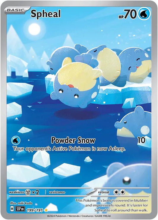 Spheal - Surging Sparks #199/191