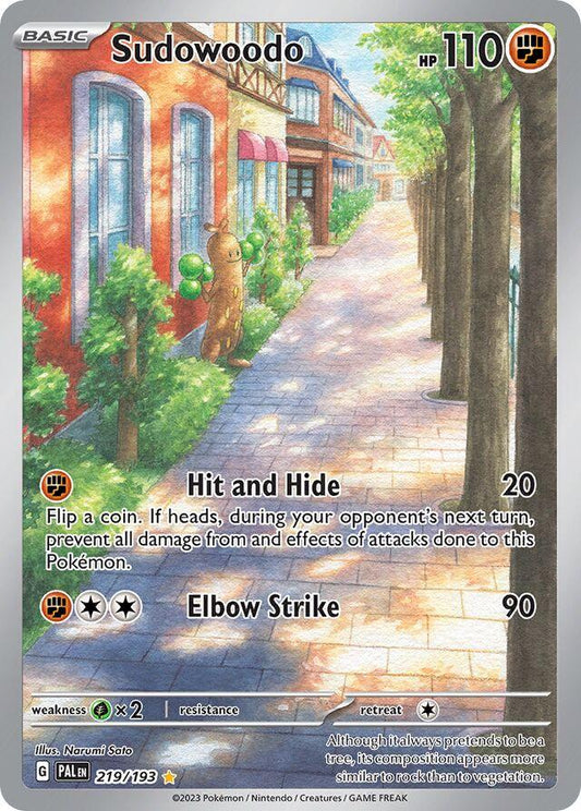 Sudowoodo - Paldea Evolved #219/193