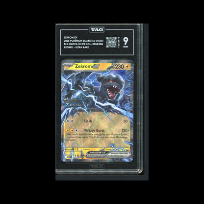 Zekrom Ex - Unova Promo 034/086 TAG 9 - A