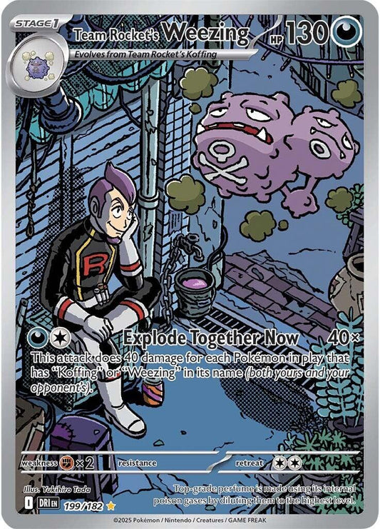 Team Rocket's Weezing - Destined Rivals #199/182
