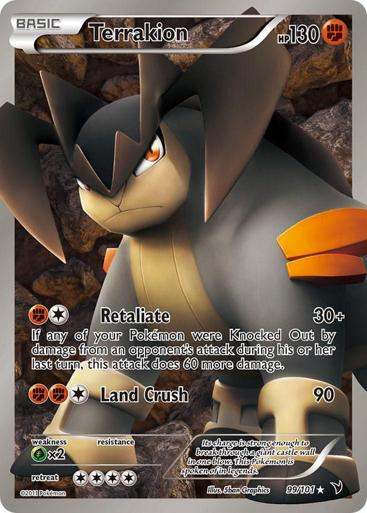 Terrakion - Noble Victories #99/101