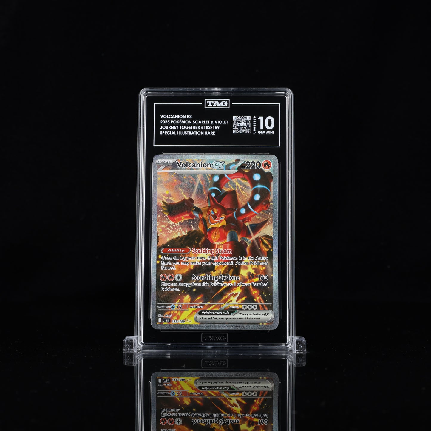 Volcanion ex - JTG #182/159 - TAG 10