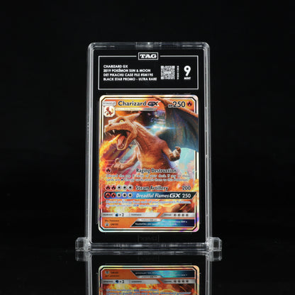 Charizard GX - SM: Detective Pikachu Black Star Promo #SM195 - TAG 9 - K