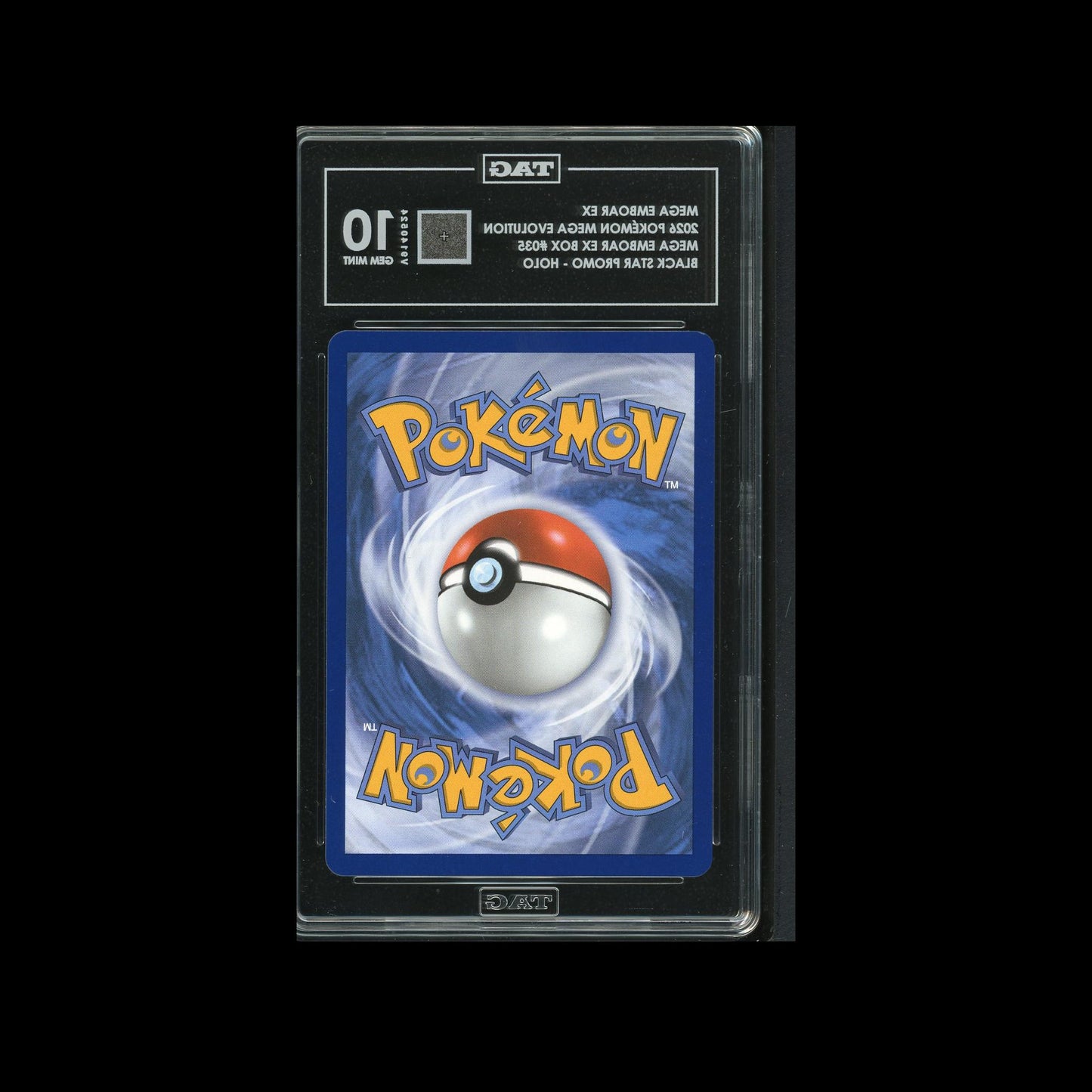 Mega Emboar EX - Black Star Promo #035 TAG 10