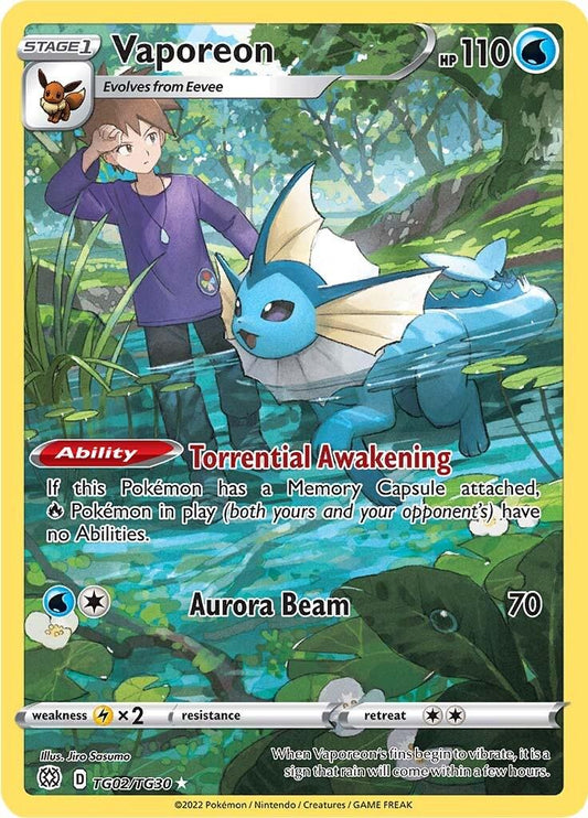 Vaporeon - Brilliant Stars #TG02/30