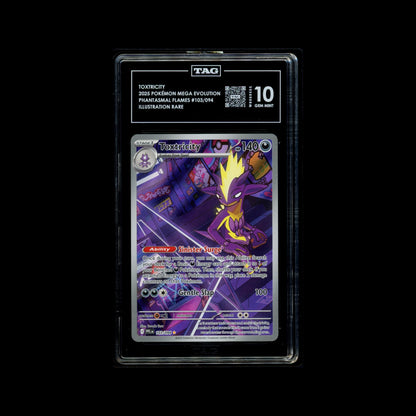 Toxtricity - Phantasmal Flames 103/094 TAG 10 GEM MINT - B