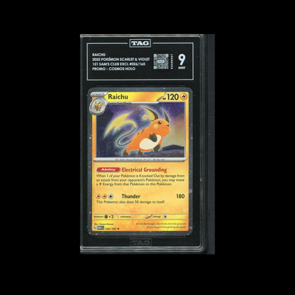 Raichu - Sam's Club Promo 026/165 TAG 9 - A