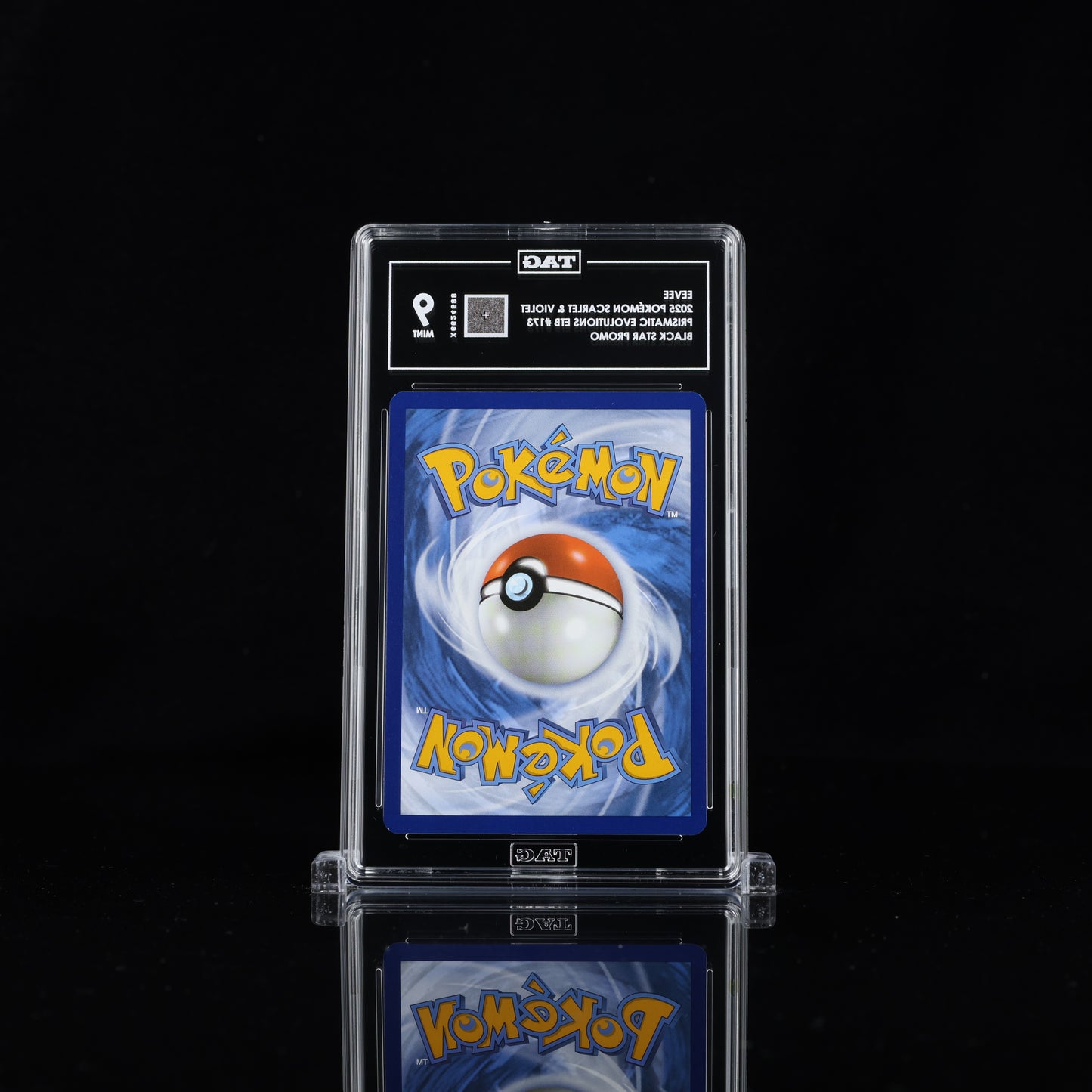 Eevee - Prismatic Evolutions ETB SVP #173 - TAG 9 MINT