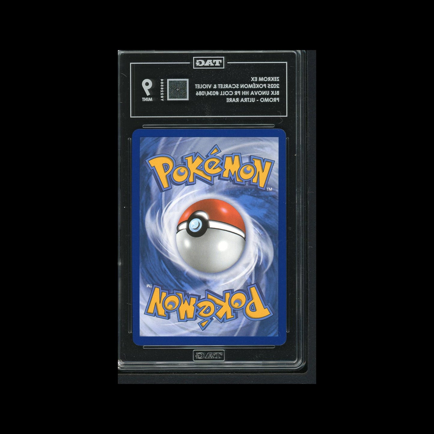 Zekrom Ex - Unova Promo 034/086 TAG 9 - B