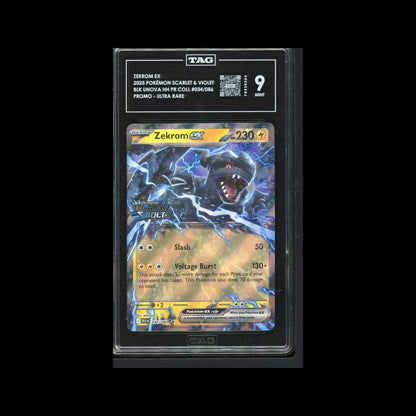 Zekrom Ex - Unova Promo 034/086 TAG 9 - B