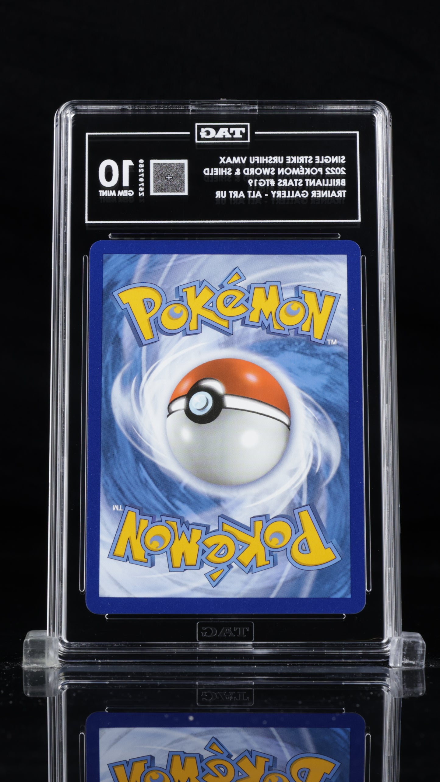 Single Strike Urshifu VMAX - Brilliant Stars #TG19/TG30 TAG 10