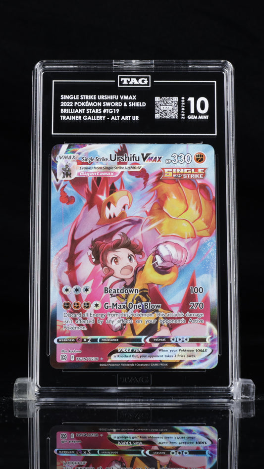 Single Strike Urshifu VMAX - Brilliant Stars #TG19/TG30 TAG 10