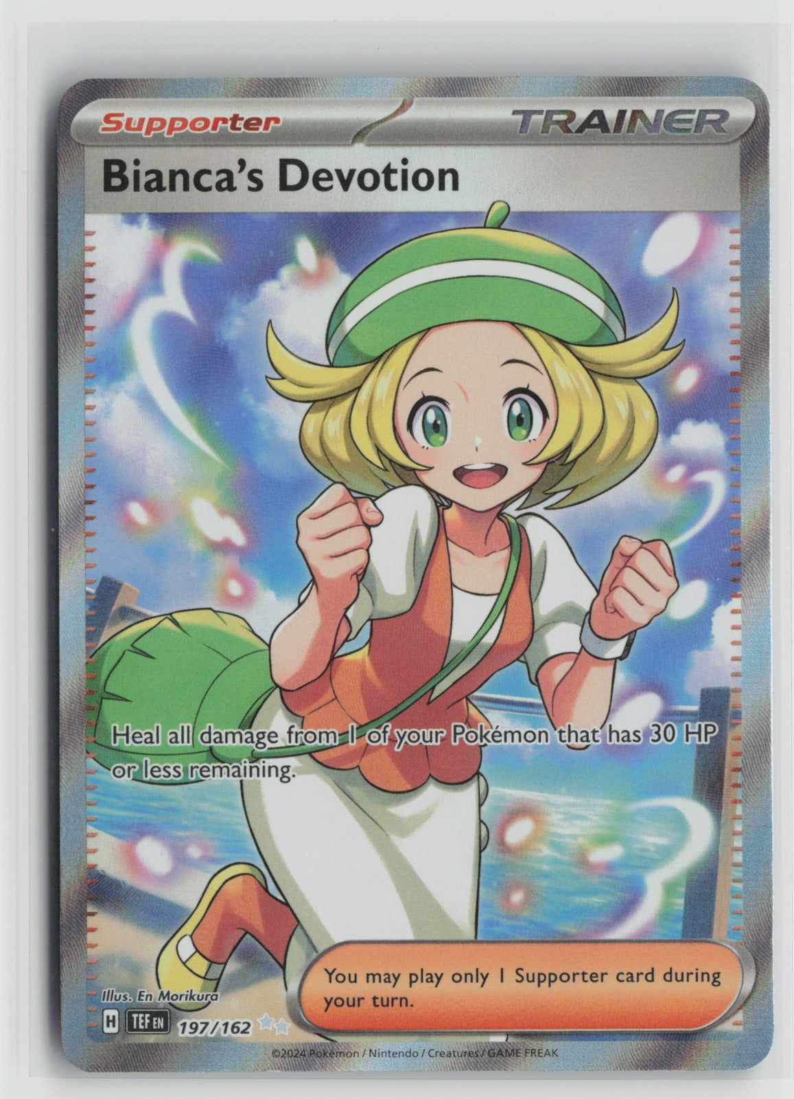 Bianca's Devotion Ultra Rare Holo TEF 197/162 NM