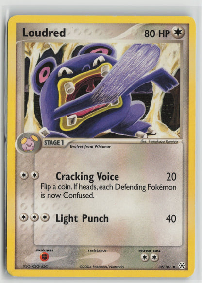 Loudred Uncommon HL 39/101 LP