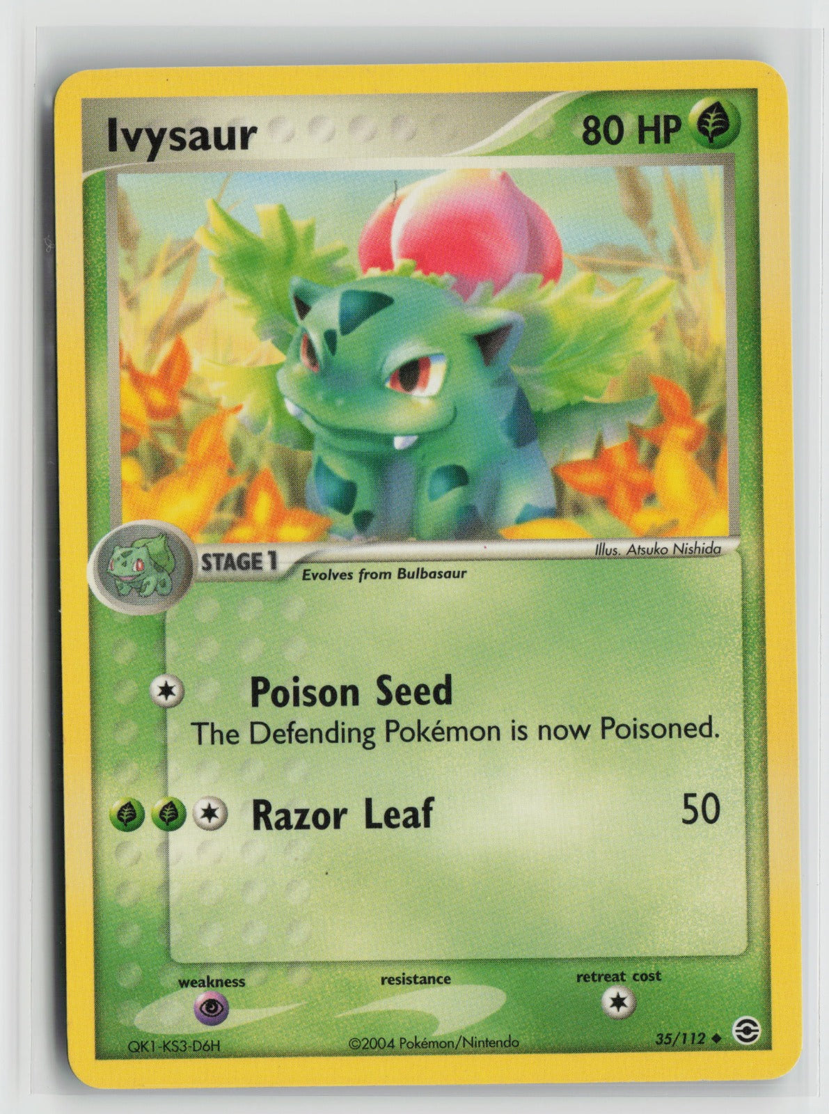 Ivysaur Uncommon RG 35/112 LP