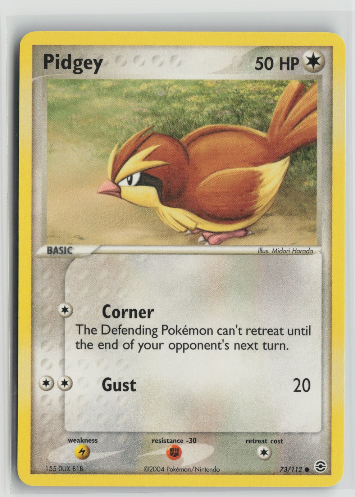 Pidgey Common RG 73/112 NM