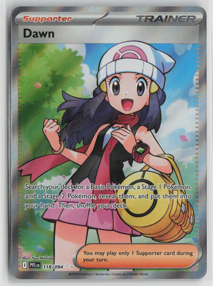 Dawn - Ultra Rare Holo PFL 118/094 NM
