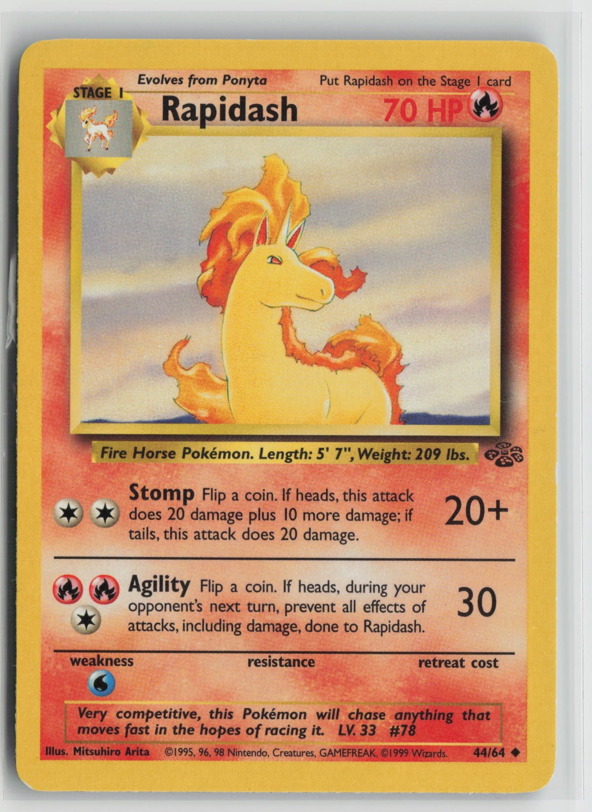 Rapidash Uncommon Unlimited JU 44/64 LP
