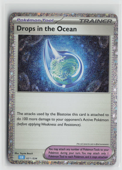 Drops in the Ocean Classic Collection Trading Card Game Classic 021/034 NM