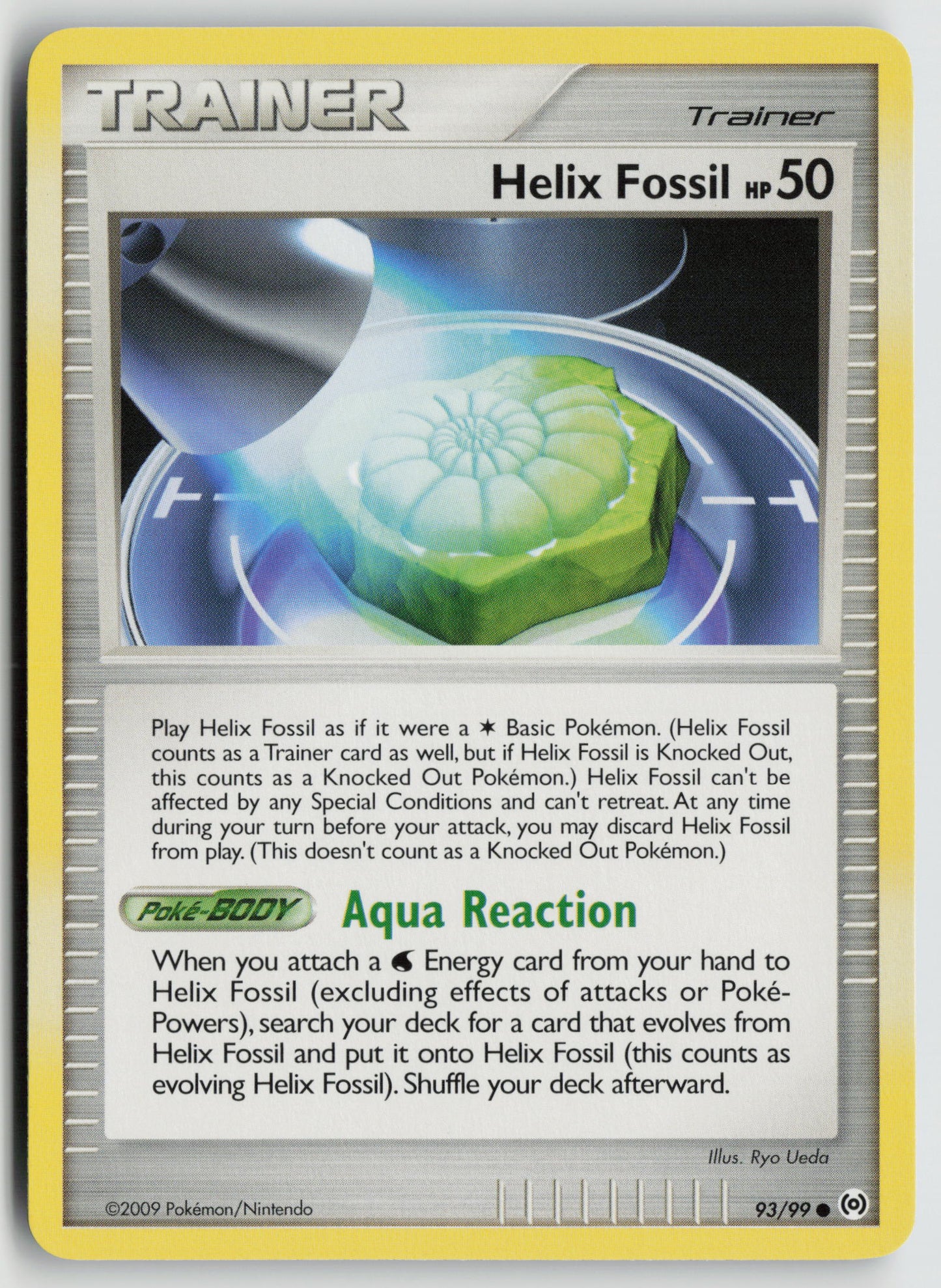 Helix Fossil Common Arceus 93/99 NM