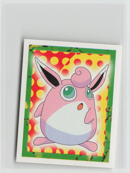 Wigglytuff - Merlin Topps Sticker 1999 #40 NM