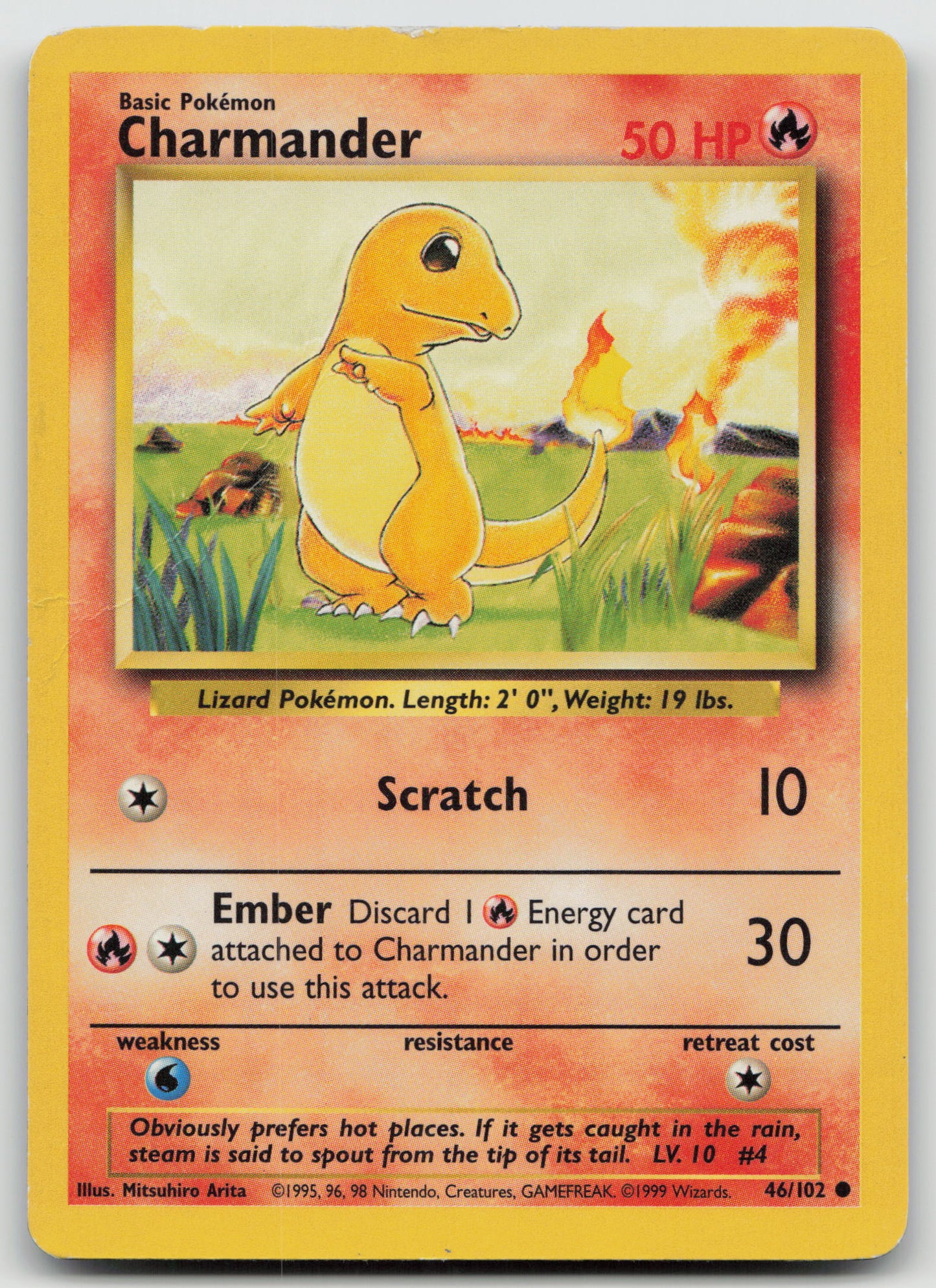 Charmander Common Normal BS 046/102 DMG