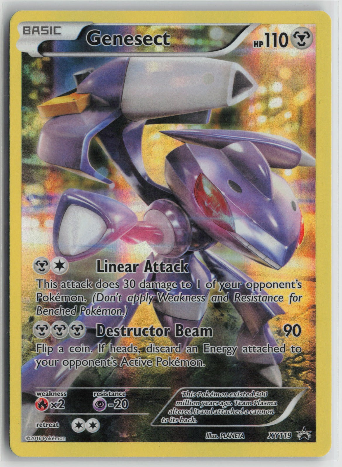 Genesect Promo Holo PR XY119 LP