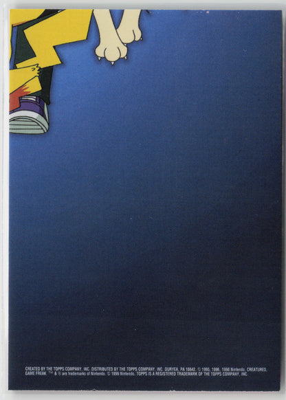 TV13 #109 Koffing/#110 Weezing Topps TV Animation Series 1999 Non-Holo LP (Back)