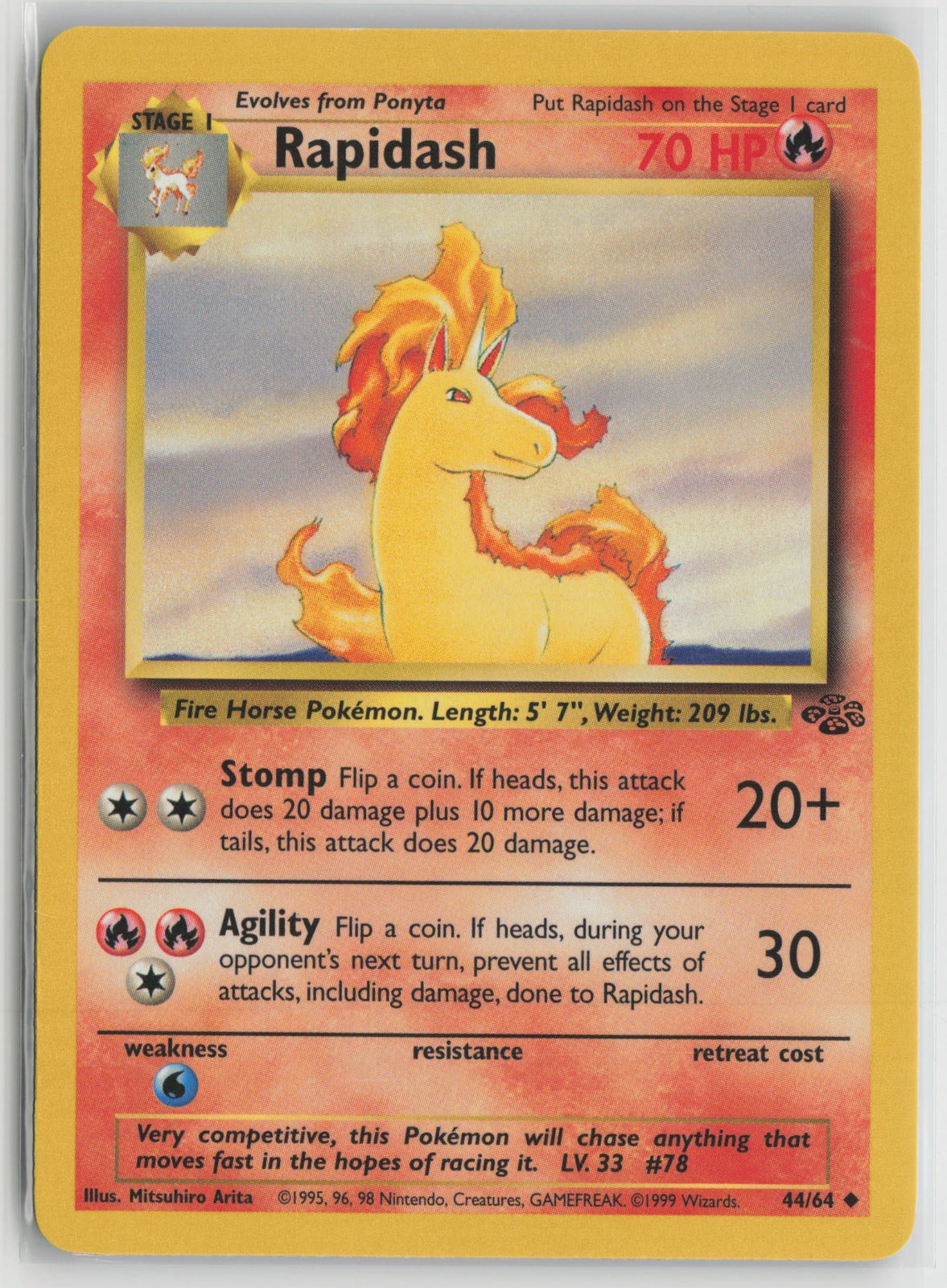 Rapidash Uncommon Unlimited JU 44/64 LP