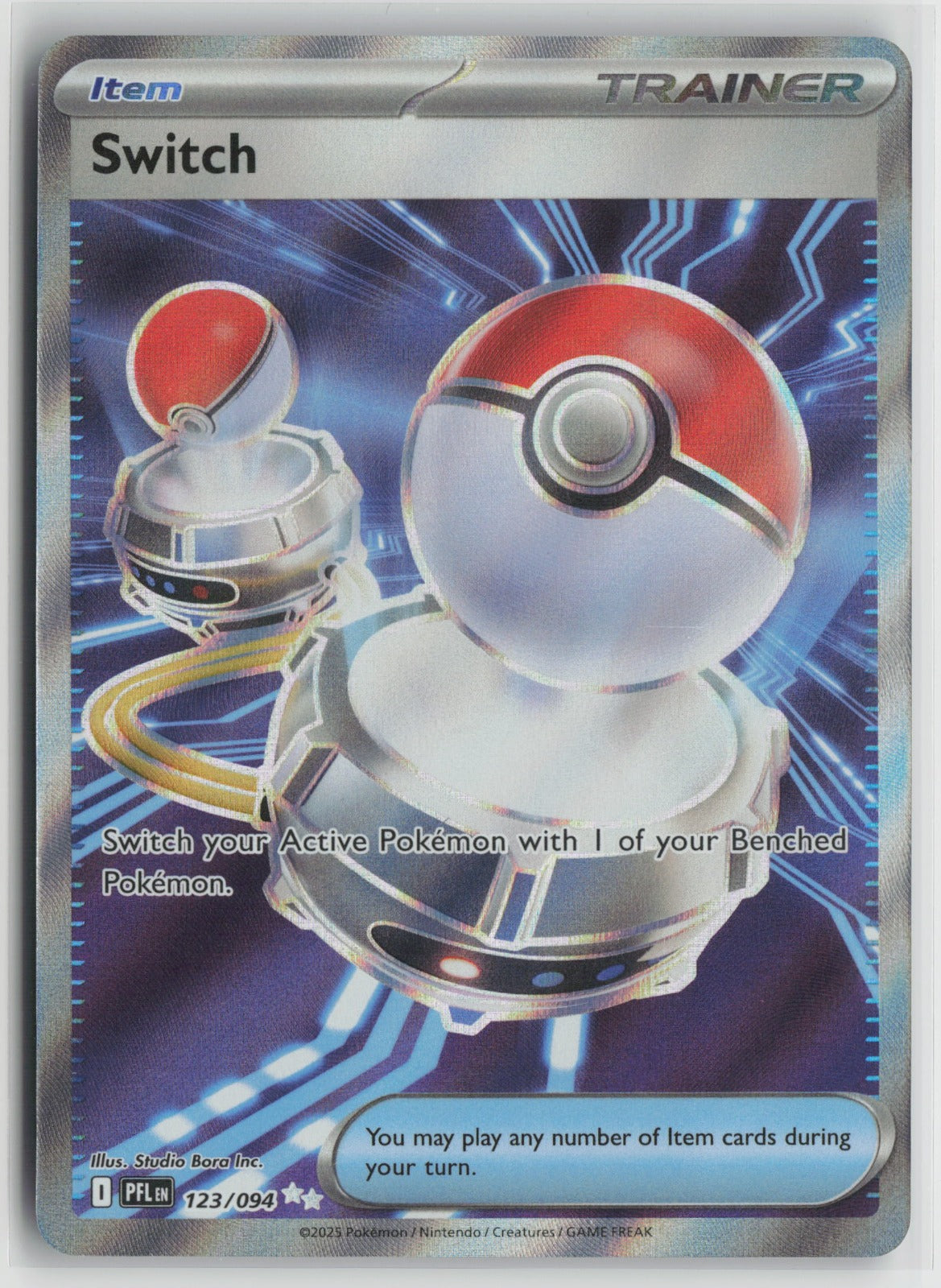 Switch Ultra Rare Holo PFL 123/094 NM