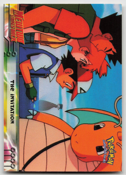The Invation #13 Mewtwo Strikes Back Topps Movie Animation Edition Non-Holo LP