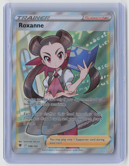 Roxanne (Full Art) Ultra Rare SWSH10: Astral Radiance 188/189 NM