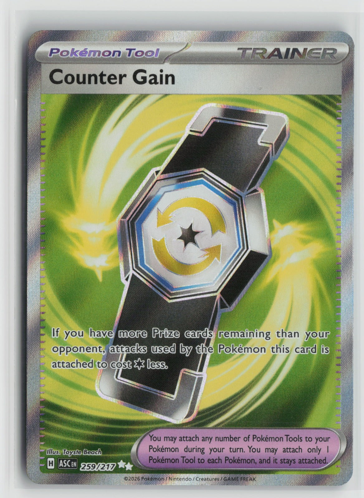 Counter Gain - Ultra Rare Holo ASC 259/217 NM