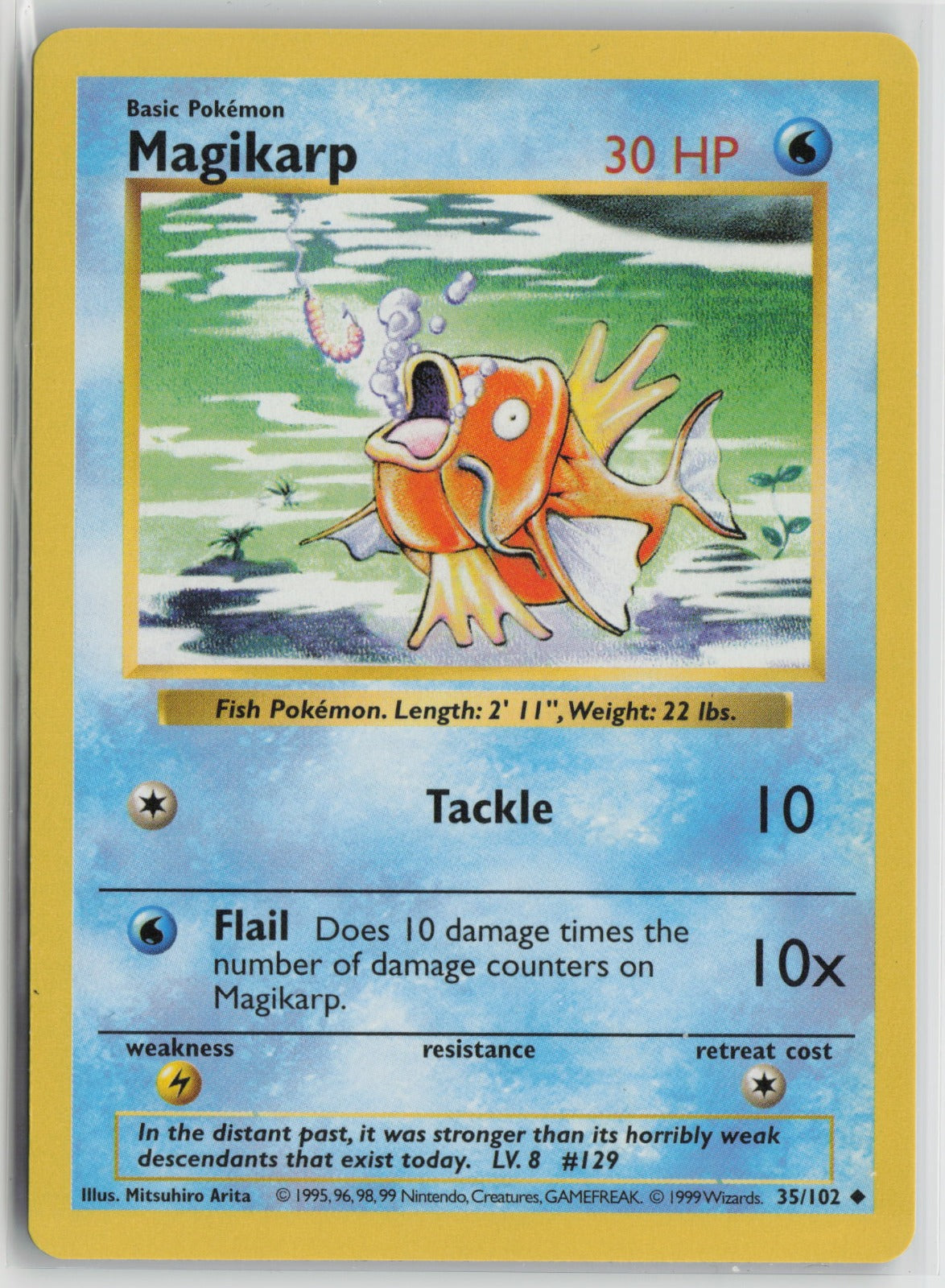 Magikarp Uncommon Unlimited BSS 035/102 NM