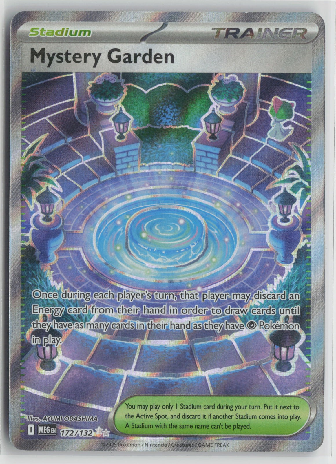 Mystery Garden - Ultra Rare Holo MEG 172/132 NM