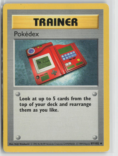 Pokedex Uncommon Unlimited BSS 087/102 MP