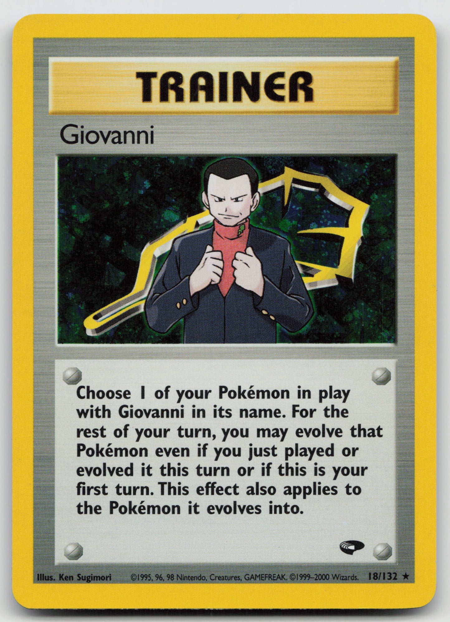 Giovanni (18) Holo Rare Holo G2 018/132 LP