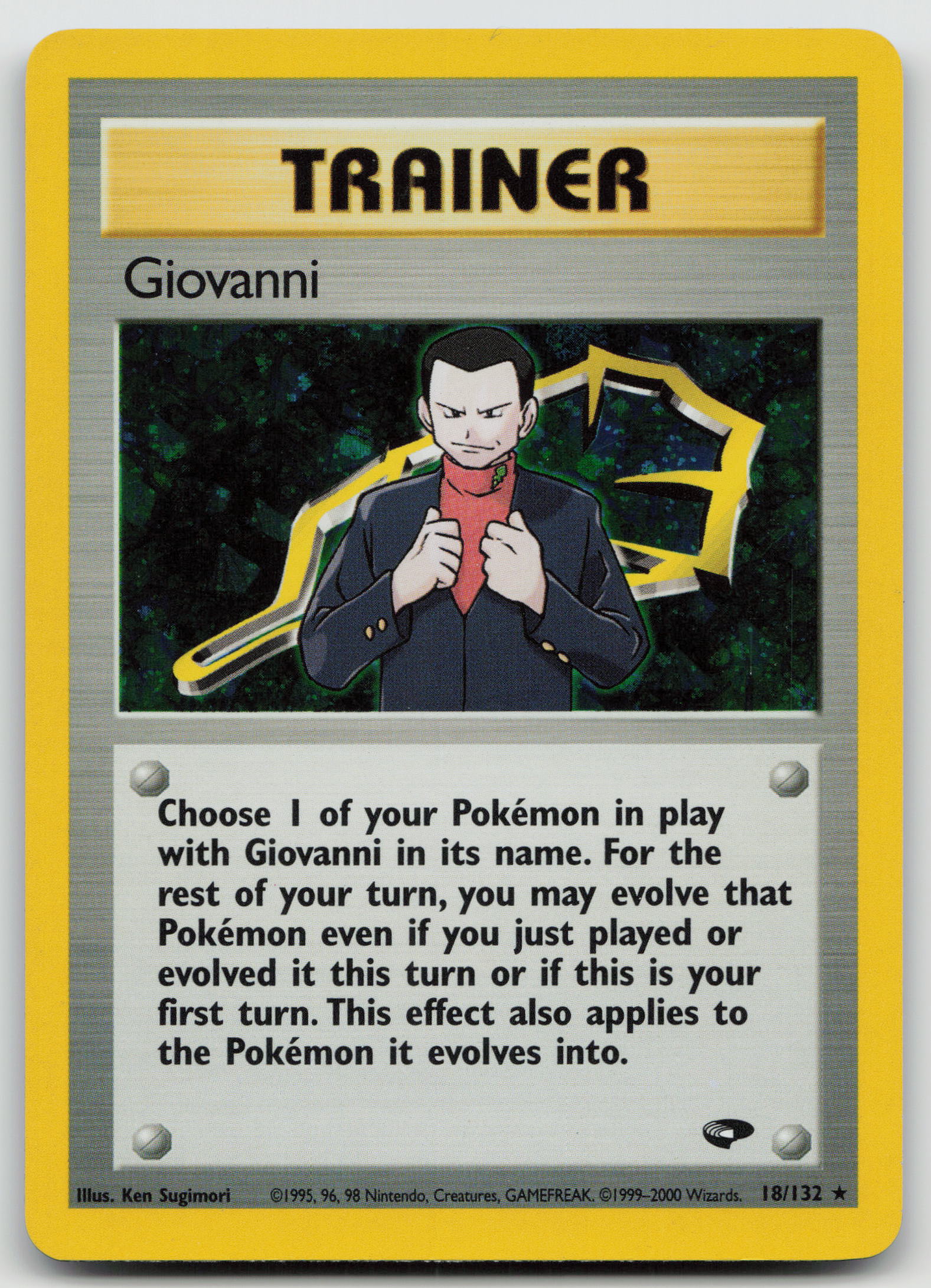 Giovanni (18) Holo Rare Holo G2 018/132 LP