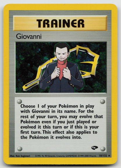 Giovanni (18) Holo Rare Holo G2 018/132 LP