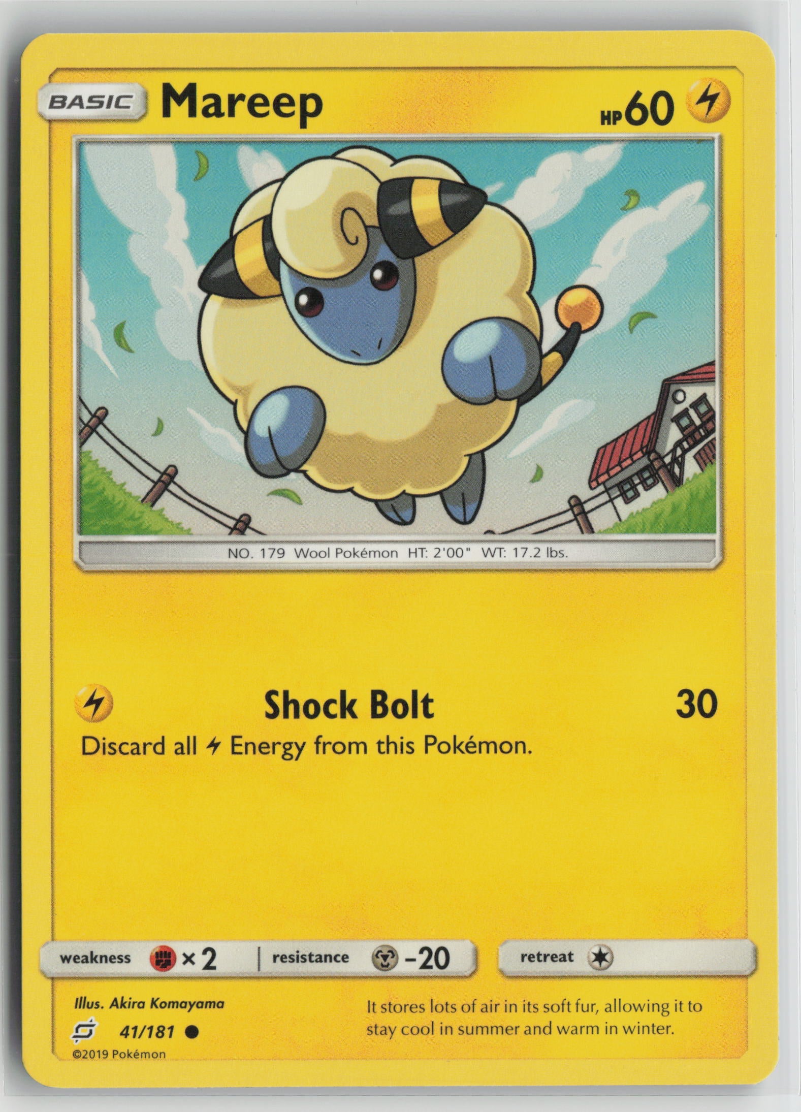 Mareep Common SM - Team Up 41/181 NM