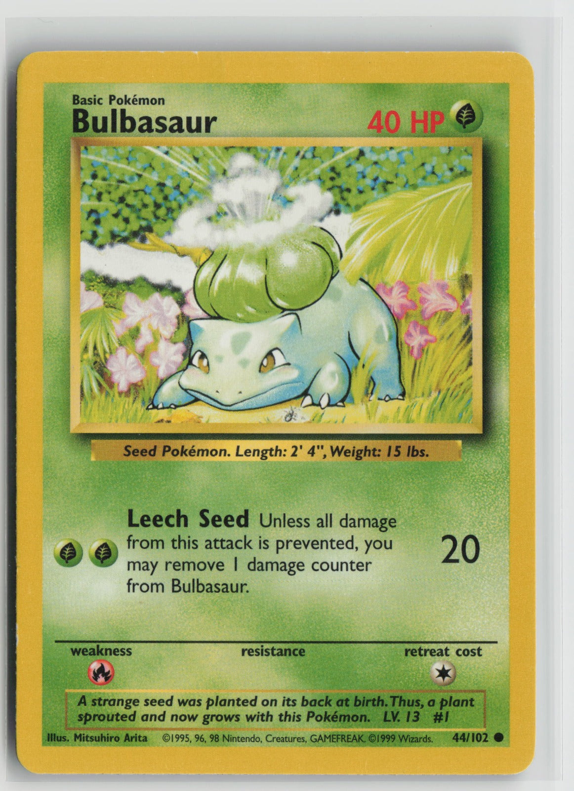 Bulbasaur Common BS 044/102 HP
