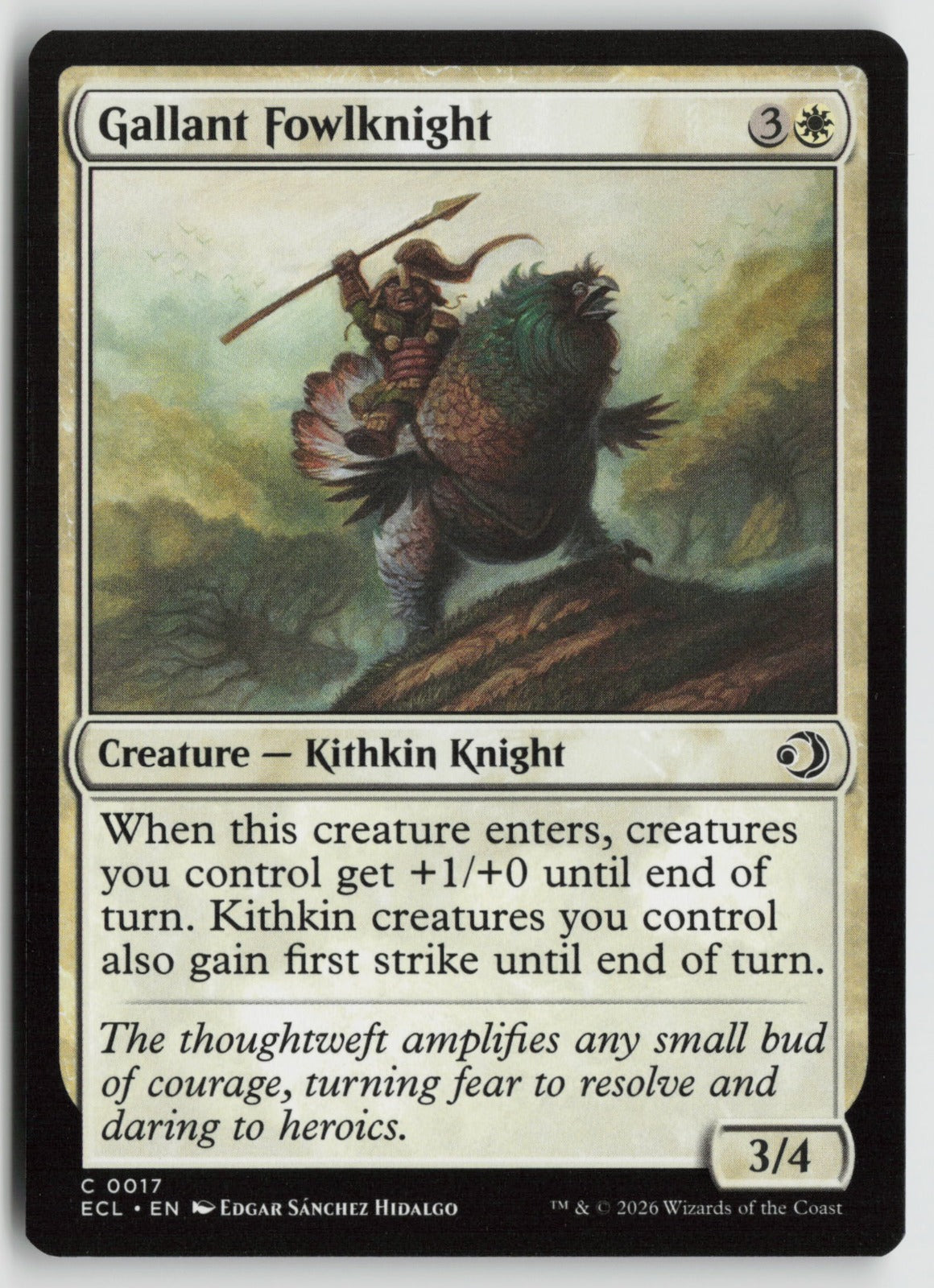Gallant Fowlknight C ECL 17 NM