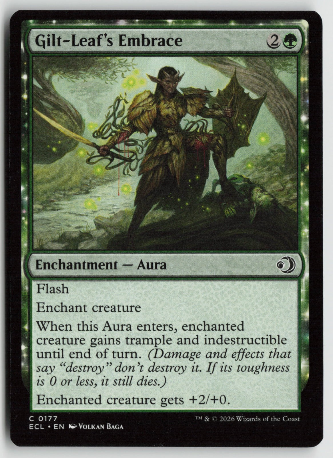 Gilt-Leaf's Embrace C ECL 177 NM