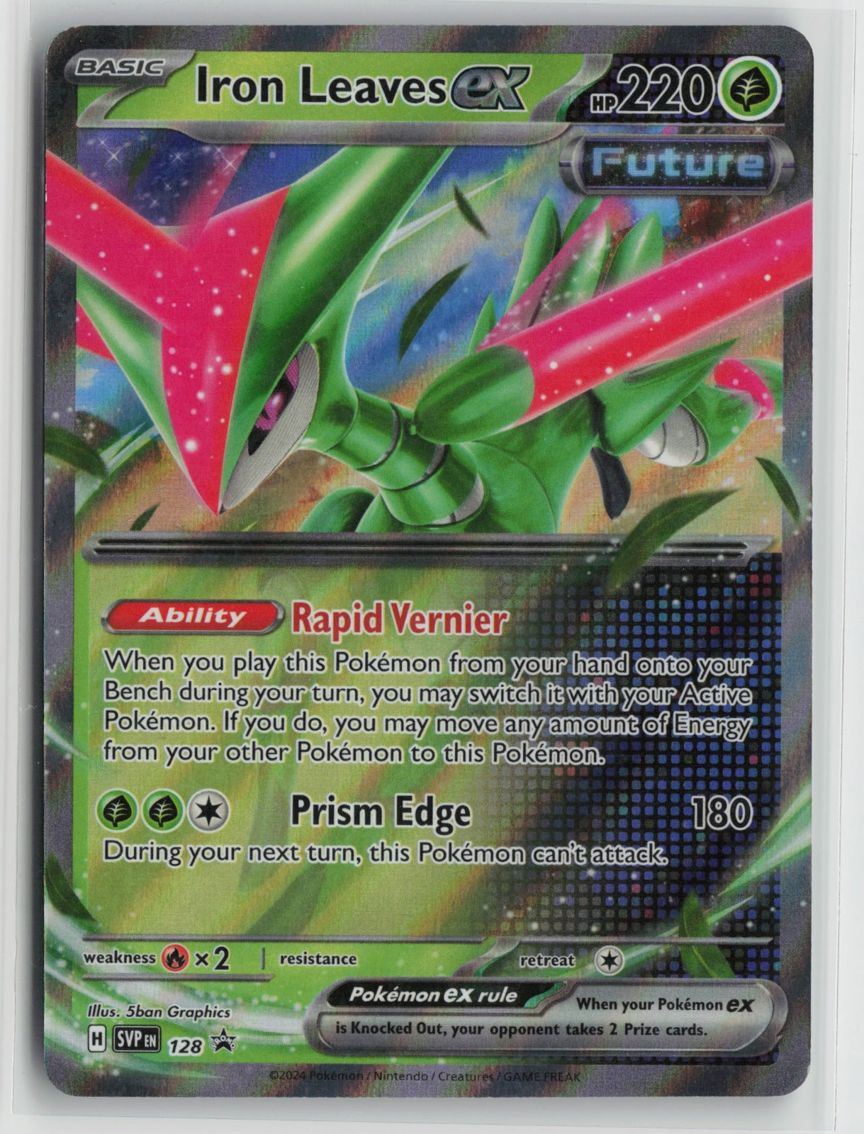Iron Leaves Rare Holo TWM 019/167 NM