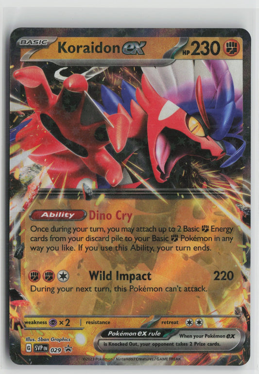 Koraidon ex - Promo Holo SVP 029 NM