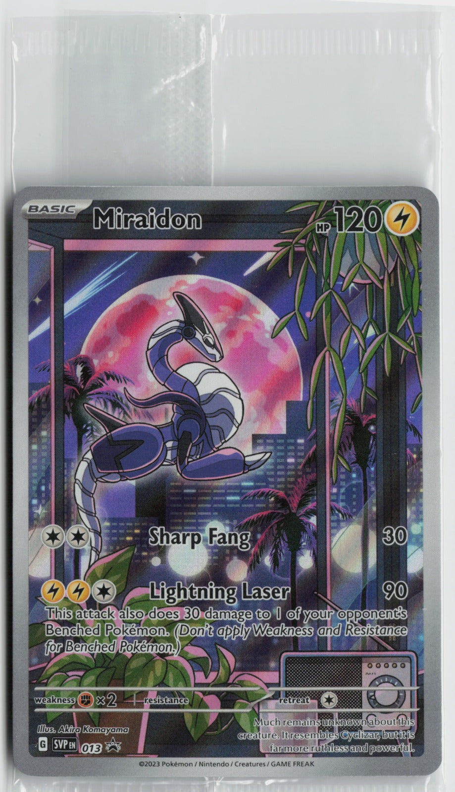 Miraidon - Promo Holo SVP 013 NM - SEALED