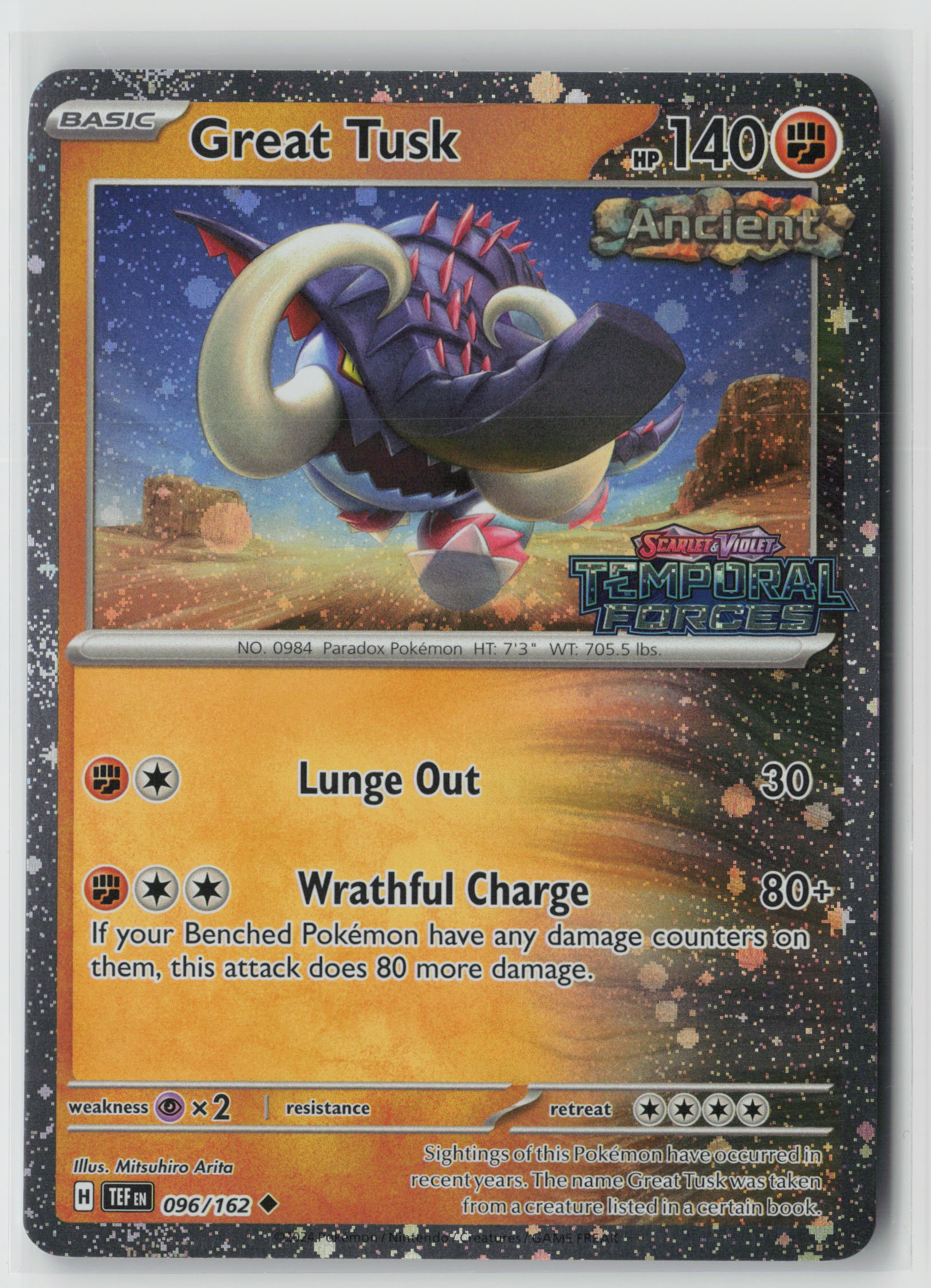Great Tusk - stamp SV05: Temporal Forces 096/162 NM